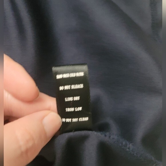 Chiffon Blue Longsleeve Lined Mini Dress with Strappy back Womens - Picture 13 of 13